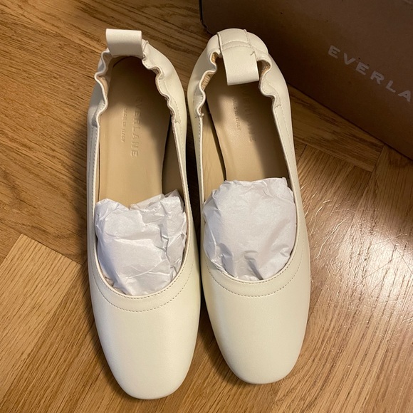 NWT NIB Everlane The Day Heel in Narrow Fit - Bone - Picture 8 of 10